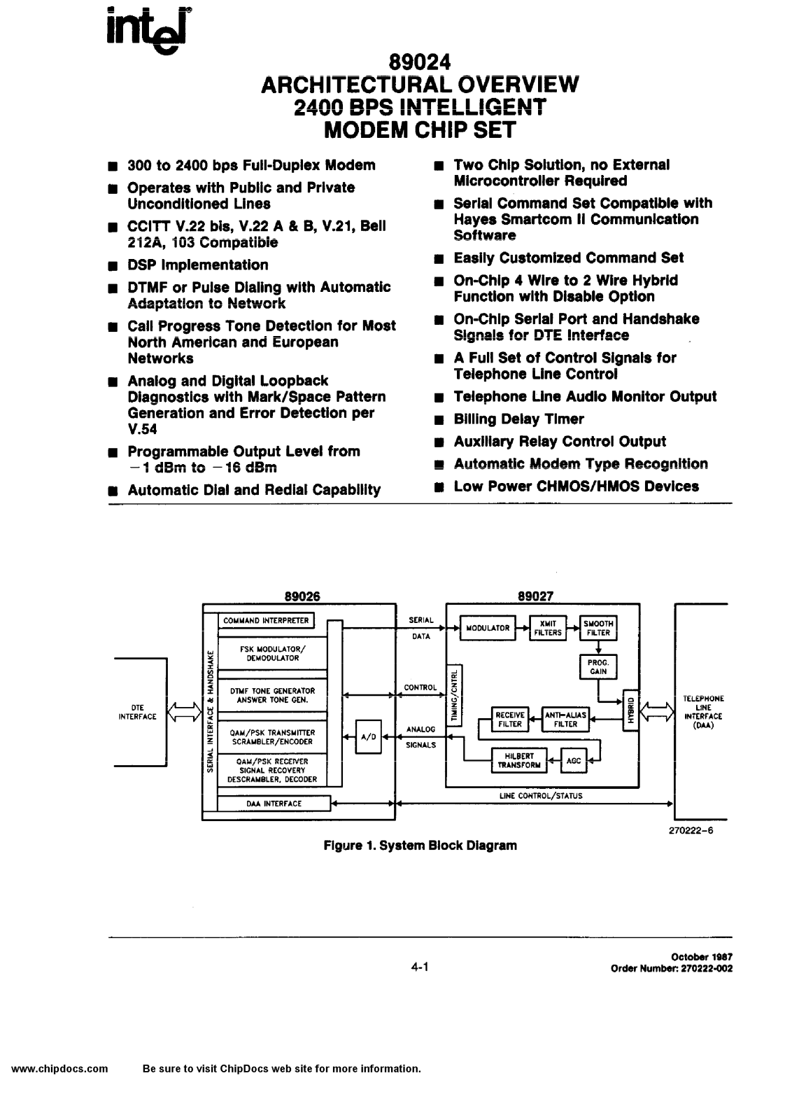 Intel Corporation N89026, P89027, P89026, N89027 Datasheet