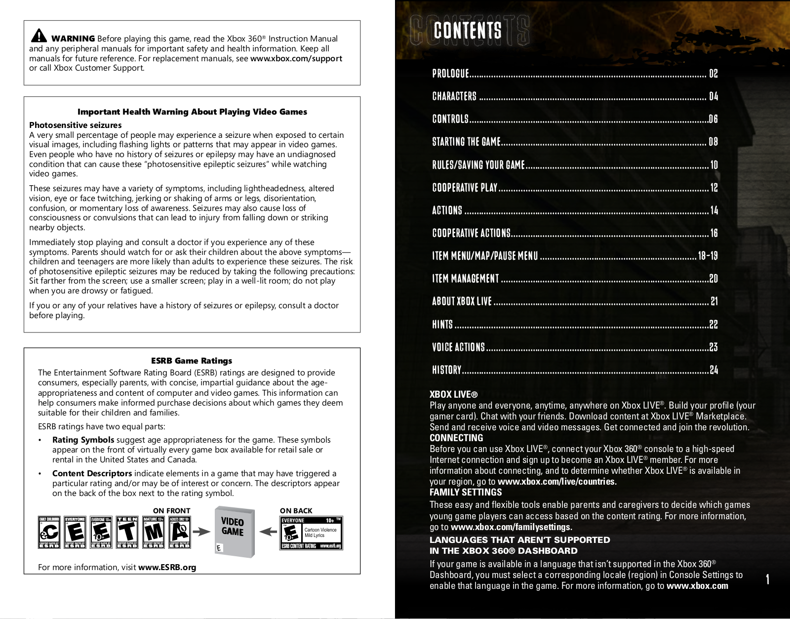 Capcom Resident Evil 5 User Manual