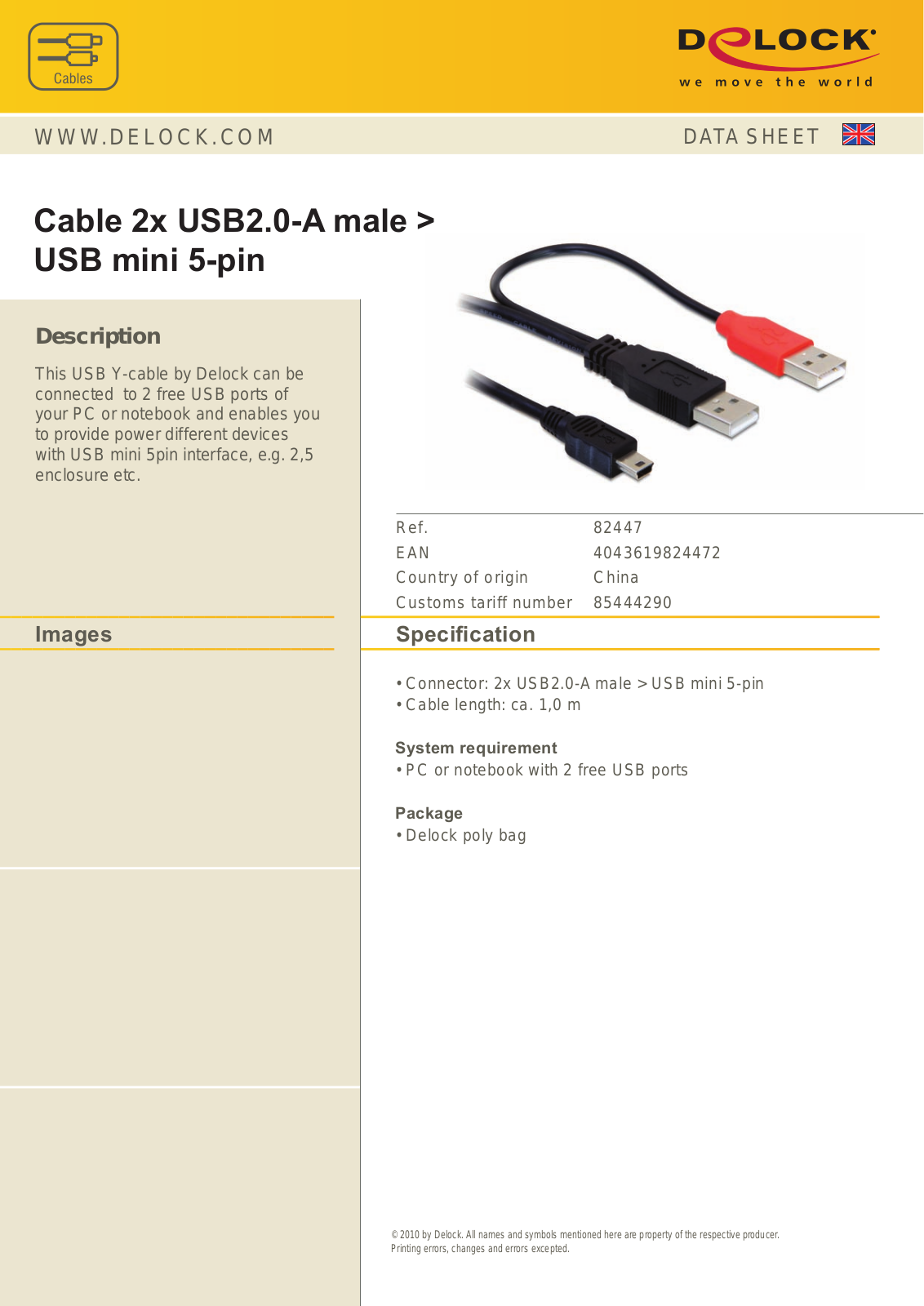 DeLOCK 82447 User Manual