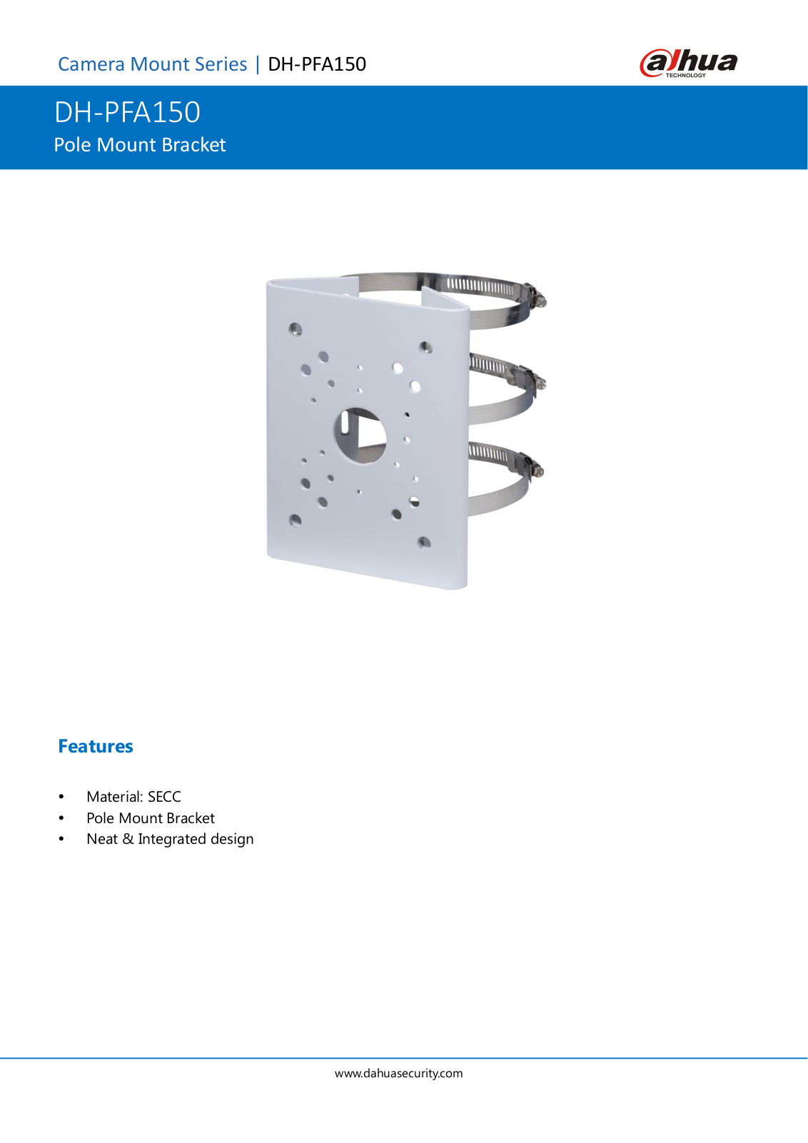 Dahua DH-PFA150 User Manual