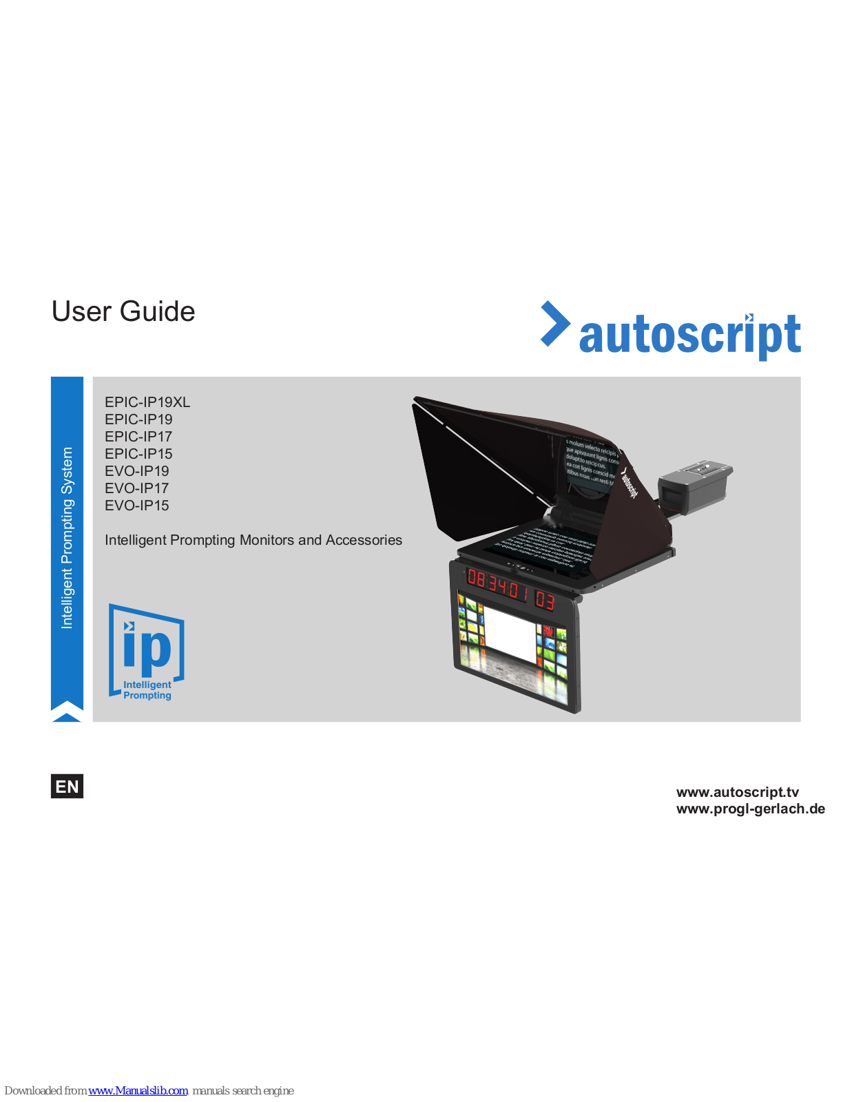 Autoscript EPIC-IP19XL, EPIC-IP19, EPIC-IP17, EVO-IP19, EVO-IP17 User Manual - ManualMachine.com