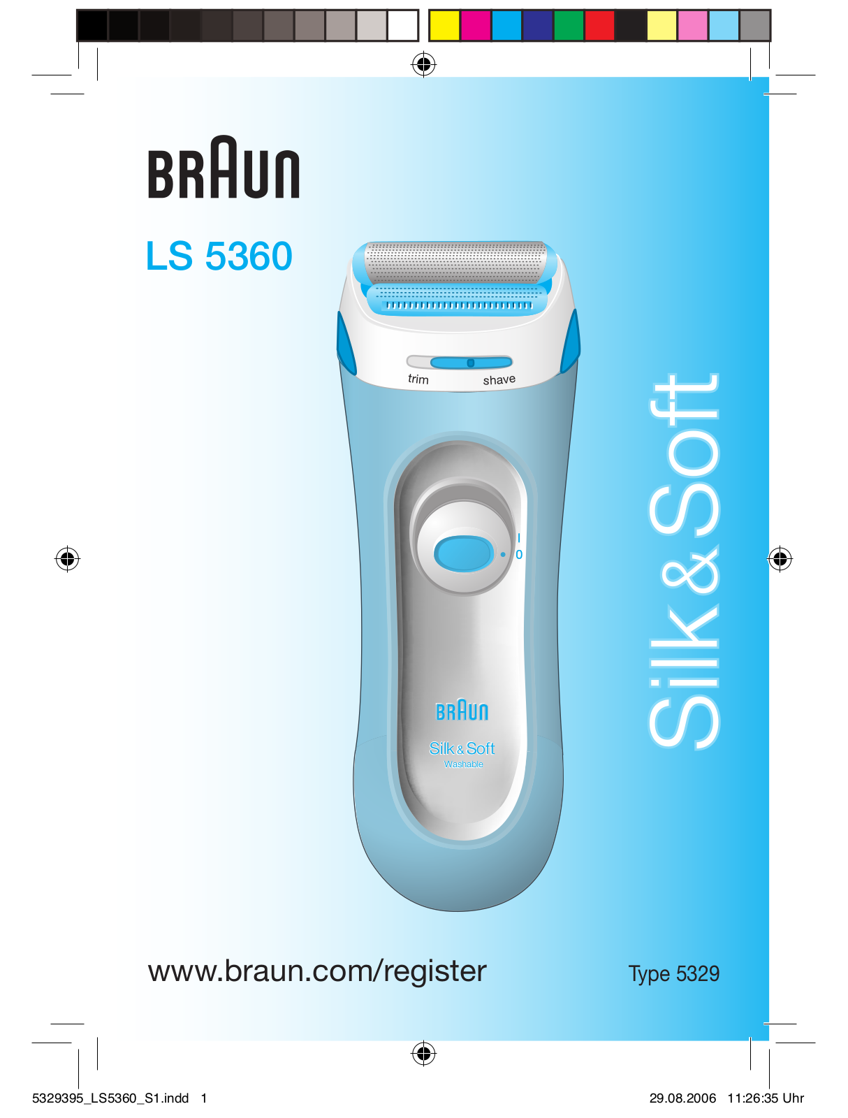 BRAUN 5360 User Manual