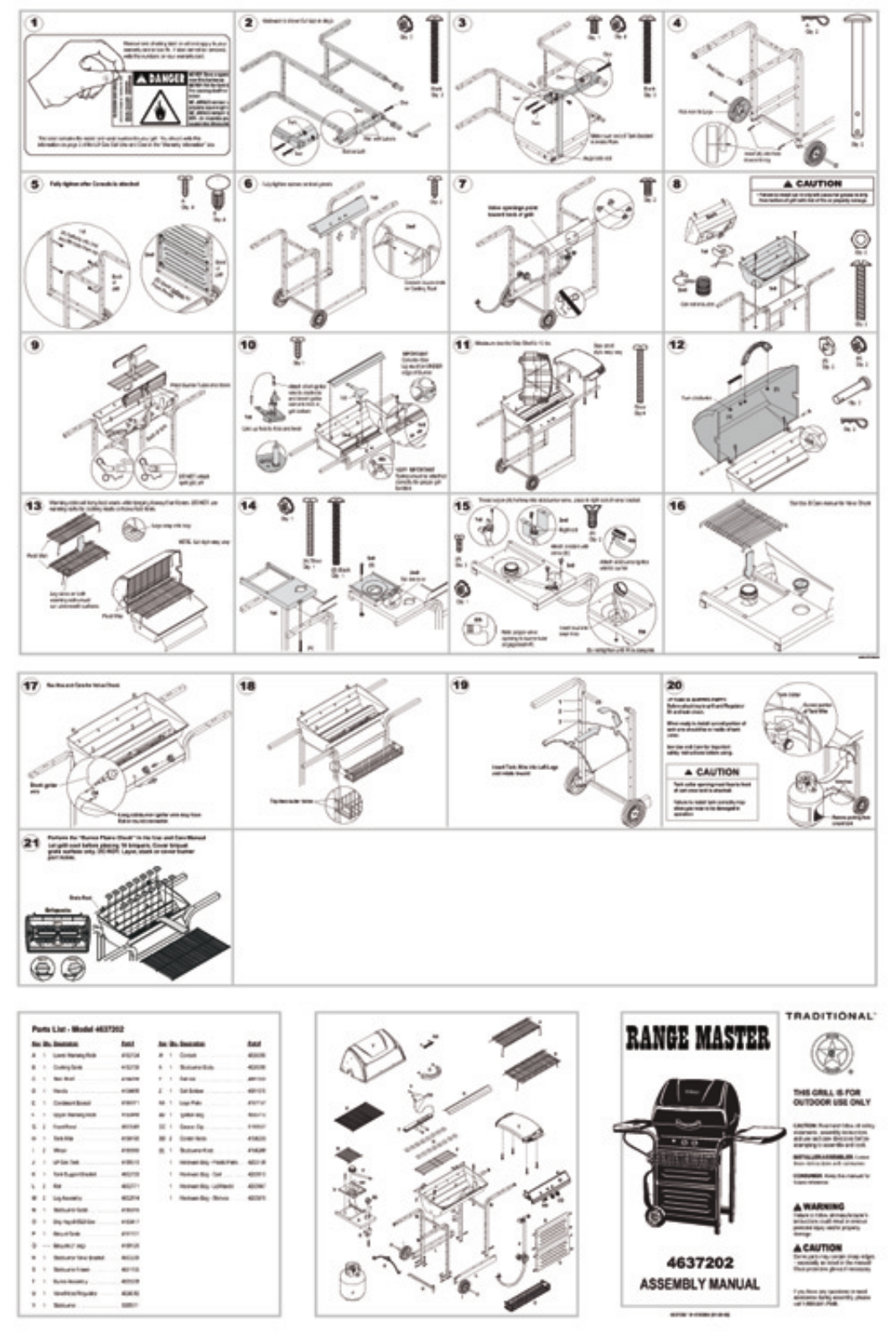 Charbroil 4637202 Owner's Manual