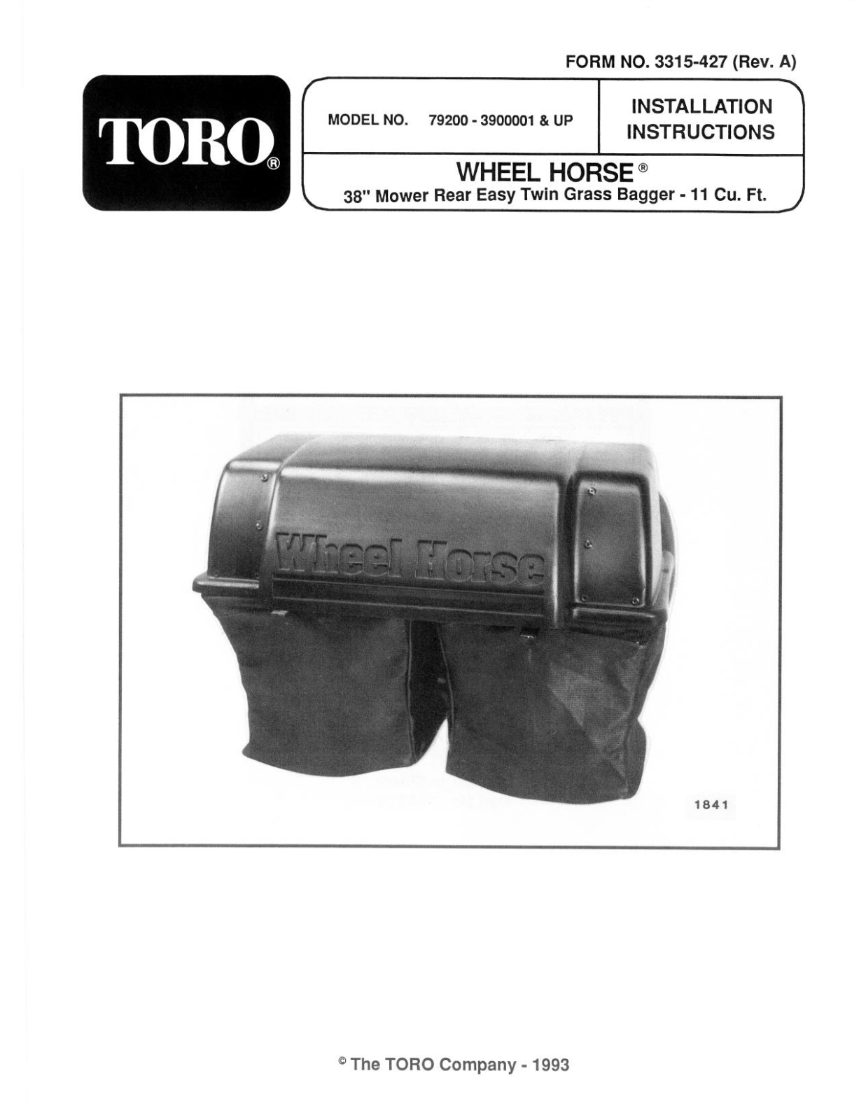 Toro 79200 Operator's Manual