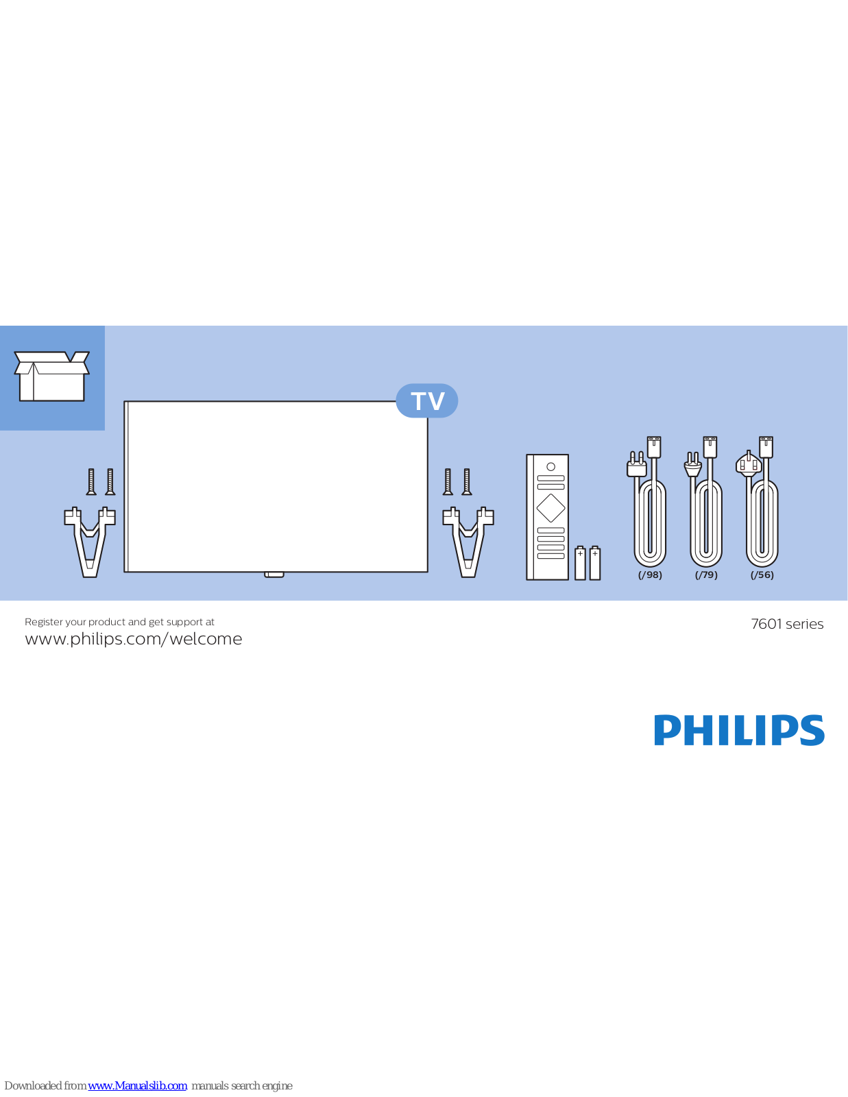 Philips 7601 series Safety Instructions