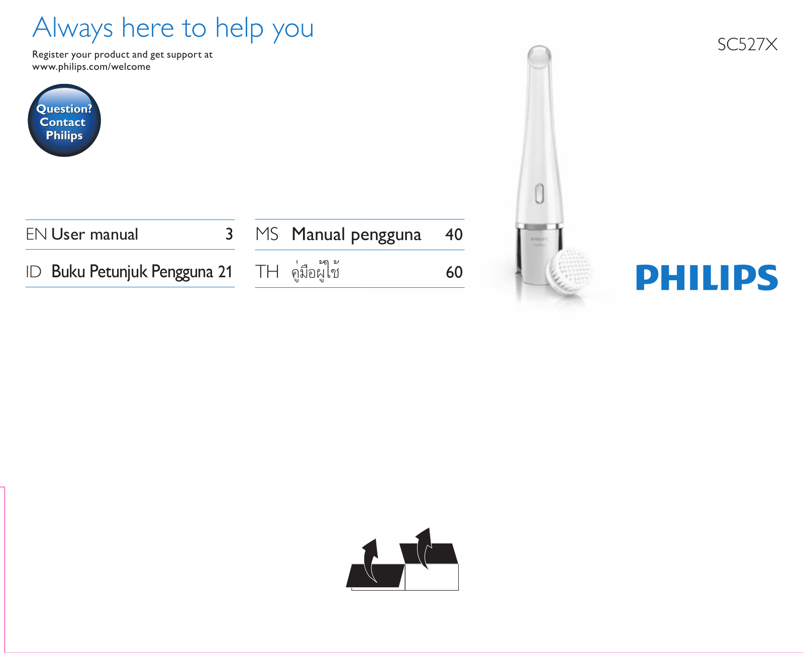 Philips SC5274/10 User manual