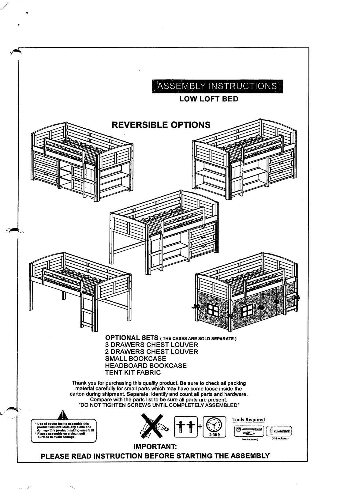 Sunside Sails ZMKD1974 Assembly Instructions - ManualMachine.com
