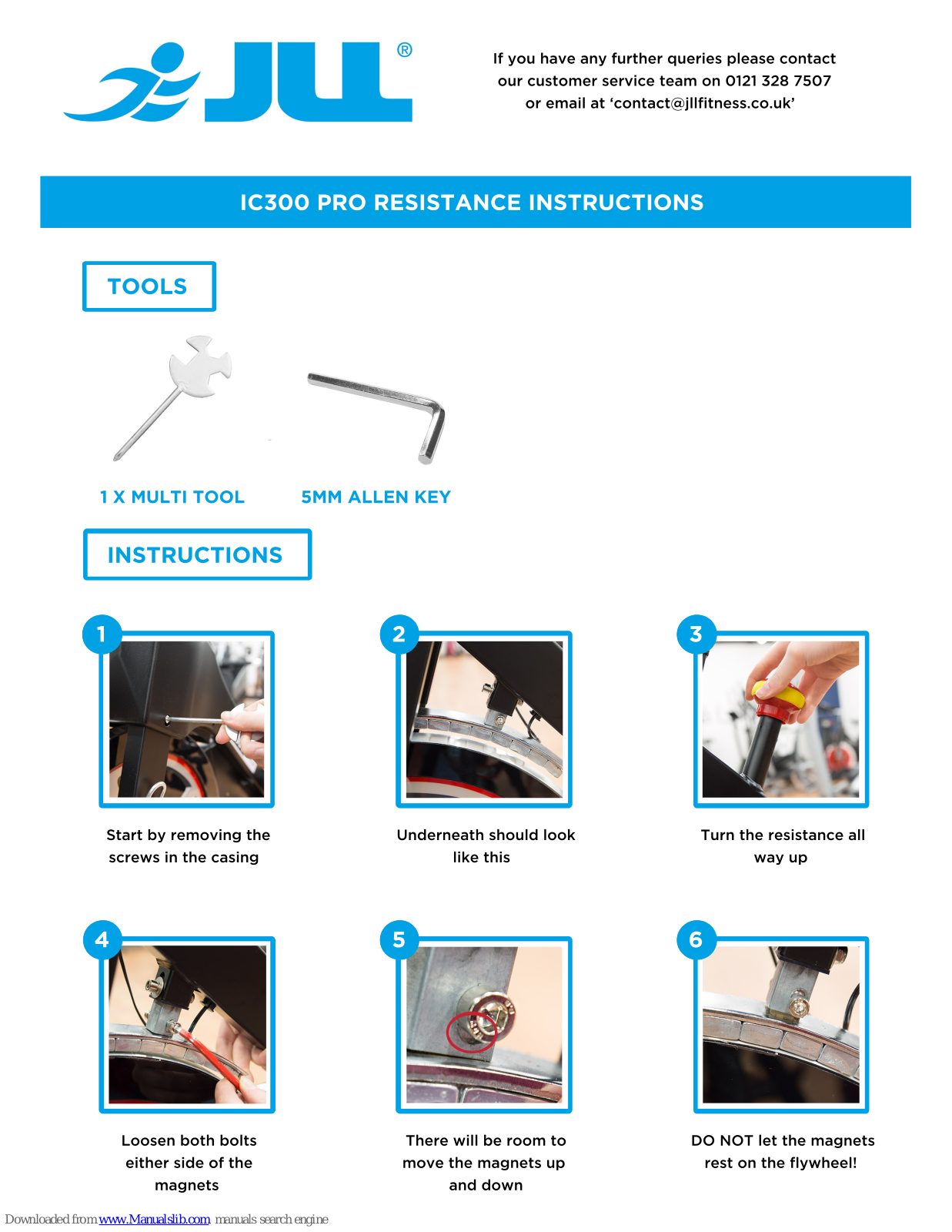 JLL IC300 PRO Instructions Manual - ManualMachine.com