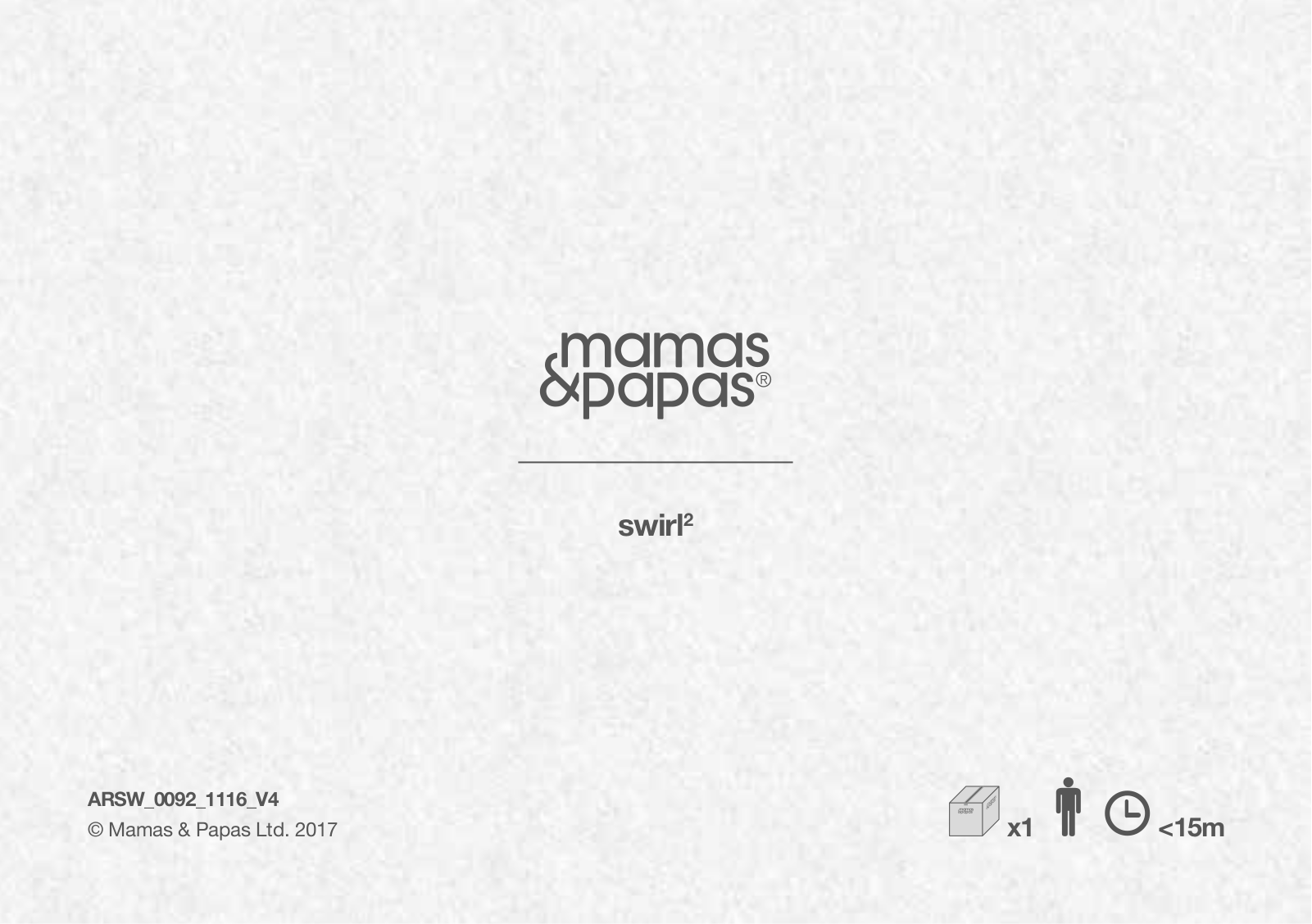 Mamas & Papas swirl2 Instruction manual