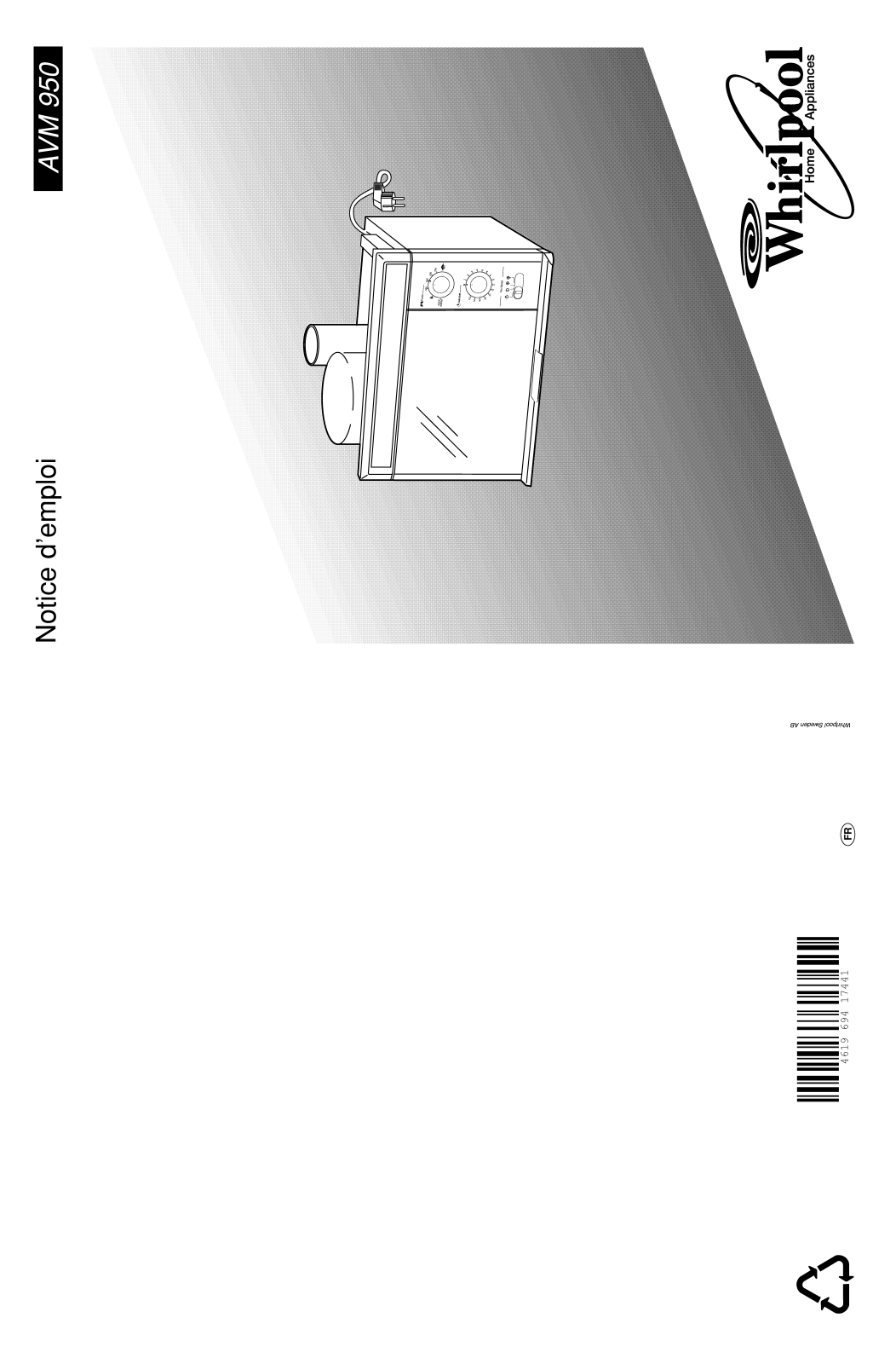 WHIRLPOOL AVM950 User Manual