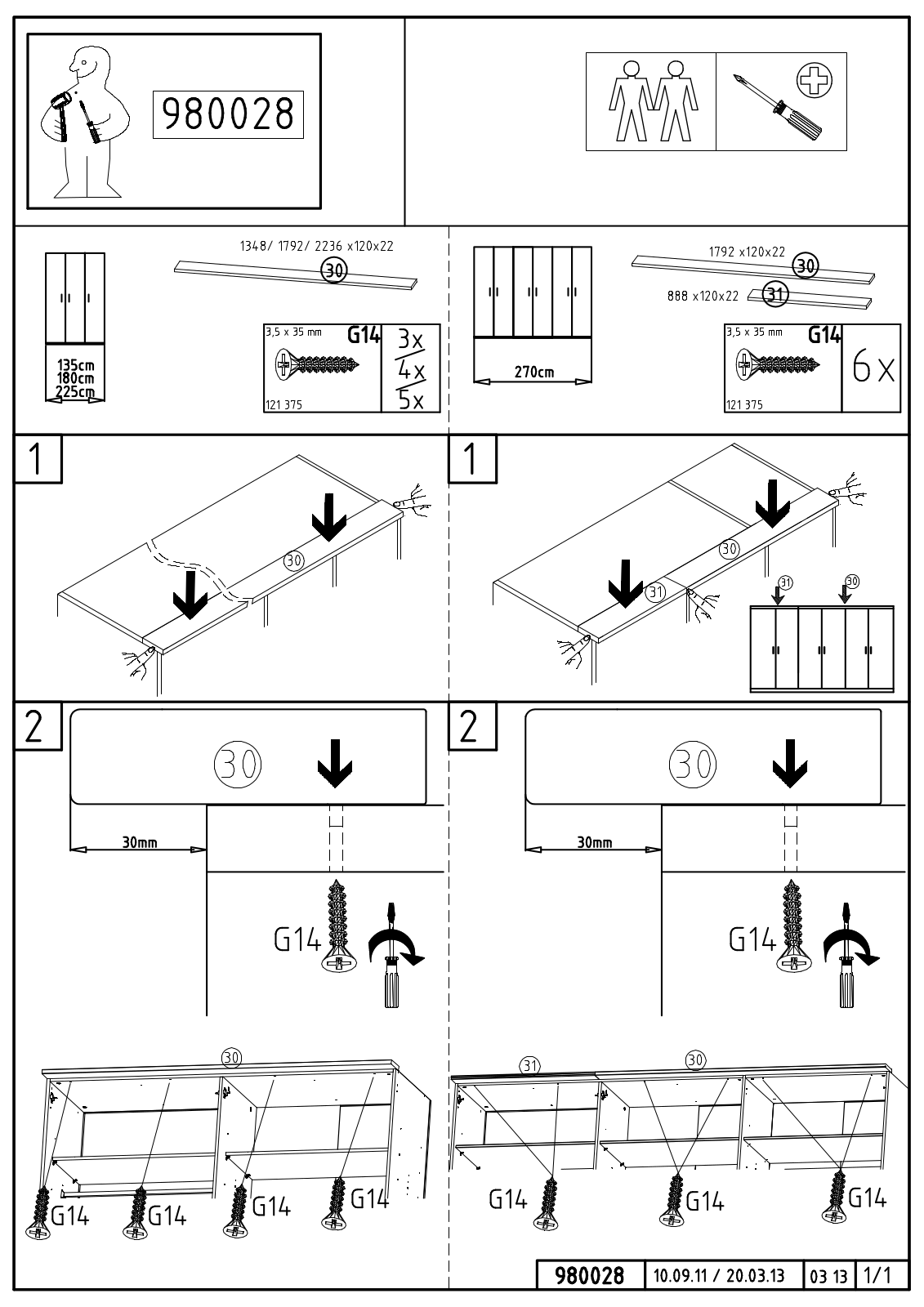 Wimex 980028 Assembly instructions