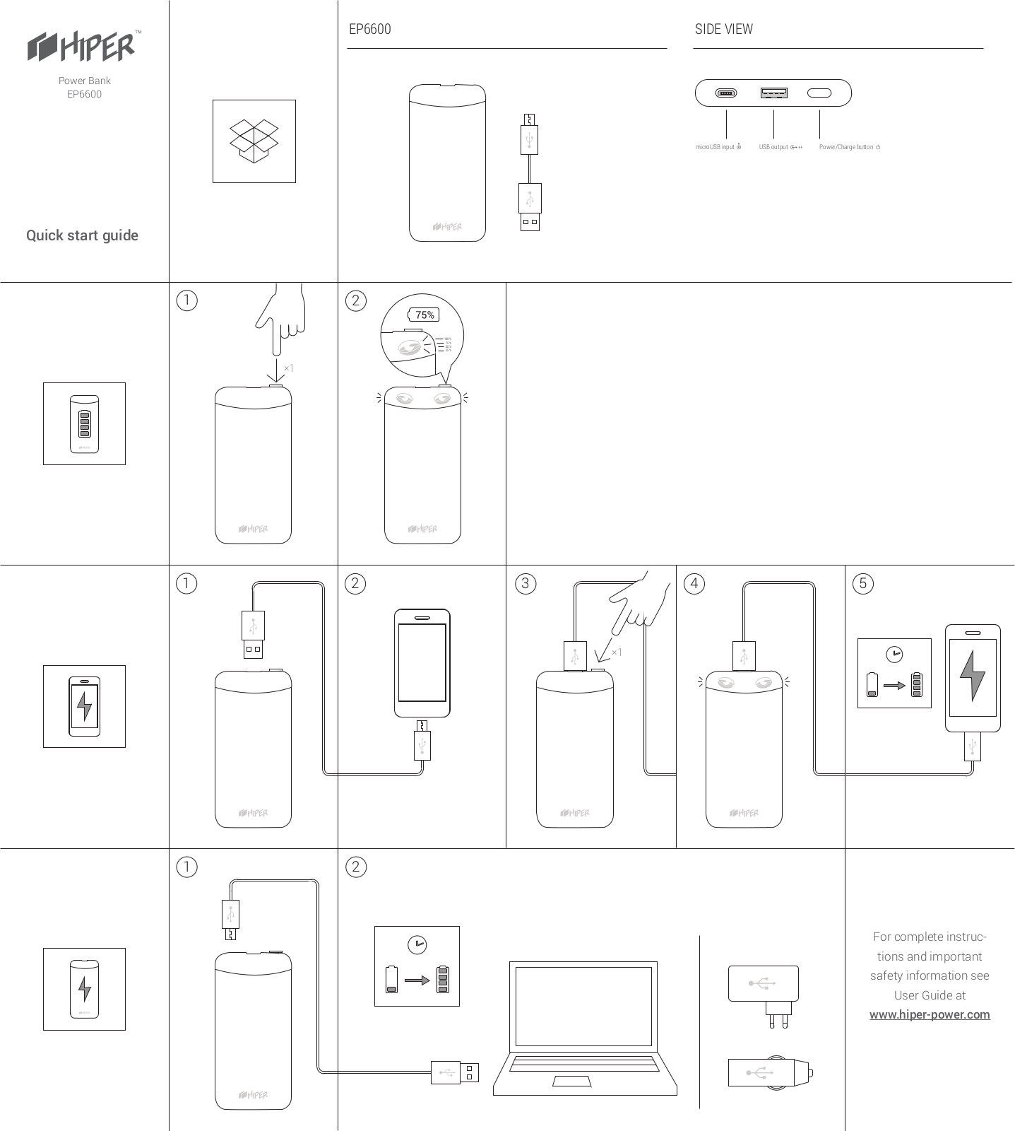 HIPER EP6600 LadyCat User Manual