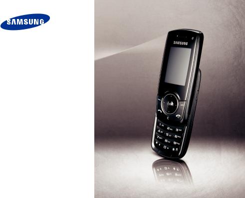 Samsung SGH-J750 User Manual