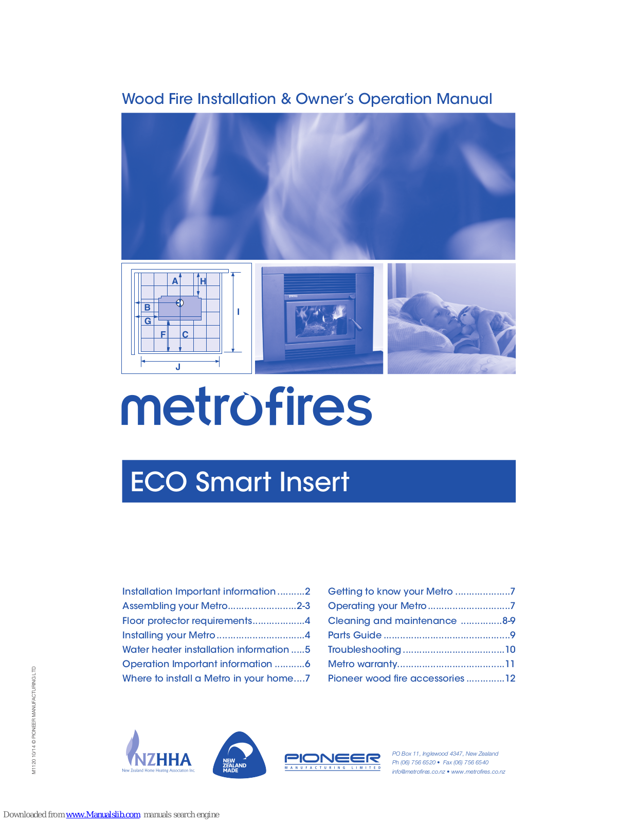 metrofires ECO Smart Insert Operation Manual - ManualMachine.com