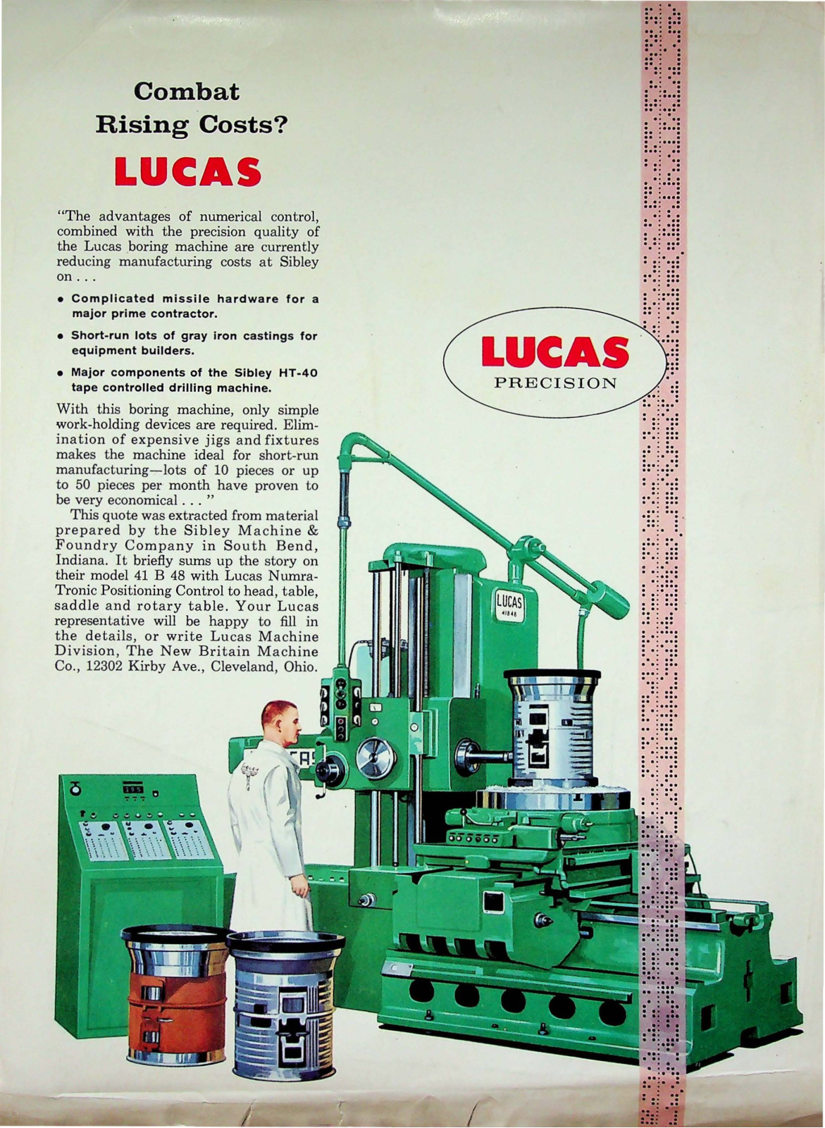 Lucas Machine Tool Numeric Control Boring Machines - ManualMachine.com