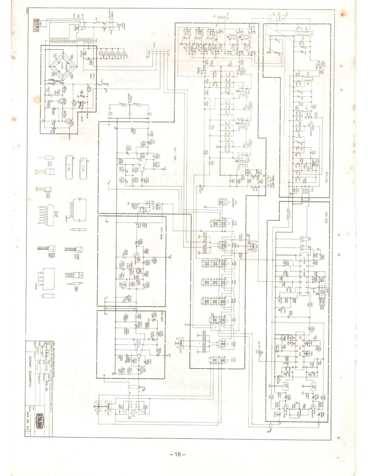 Aiko AHS-126 Schematic