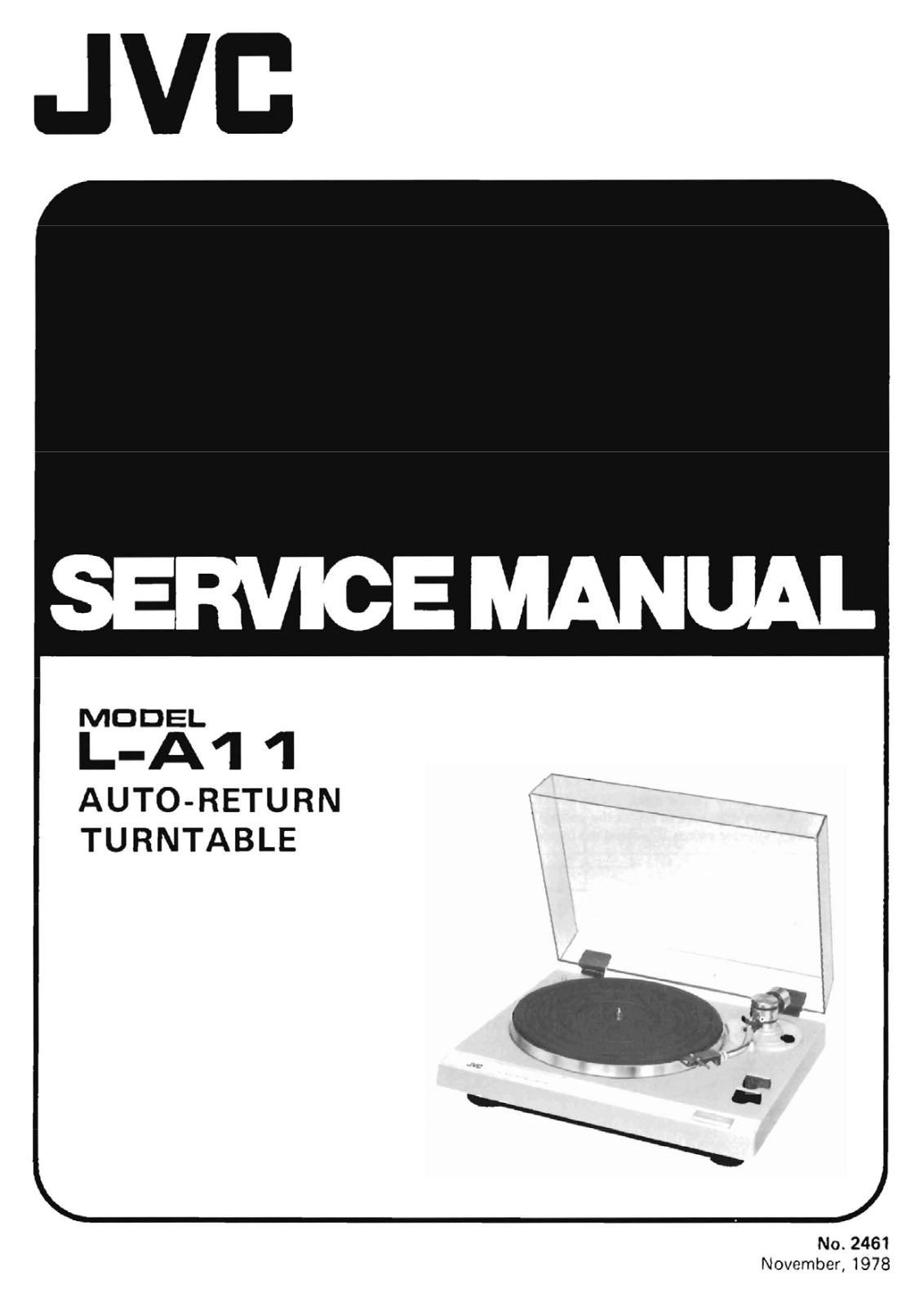 Jvc L-A11 Service Manual