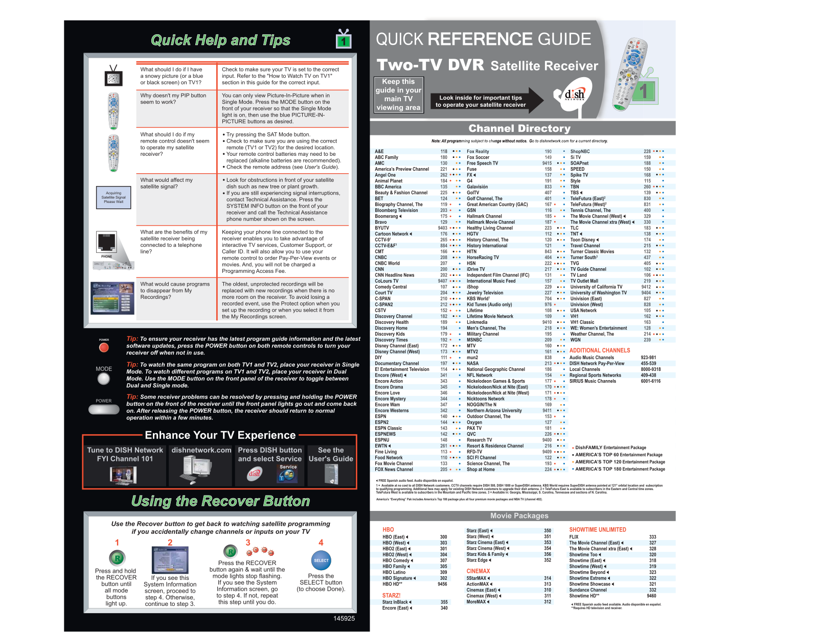 Dish Network TV1 User Manual