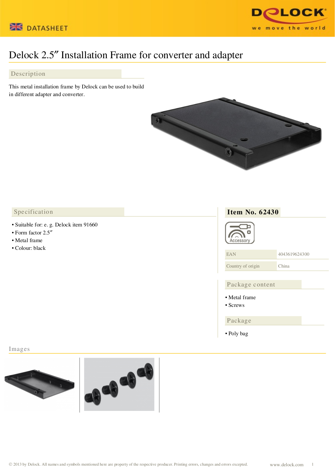 DeLOCK 62430 User Manual