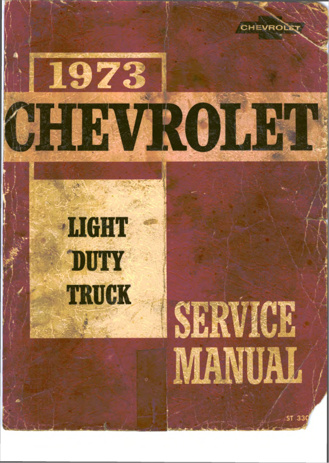 Chevrolet 2500 1973, Blazer 1973, Chevy Van 1973, Silverado 1973, Vandura 1973 User Manual