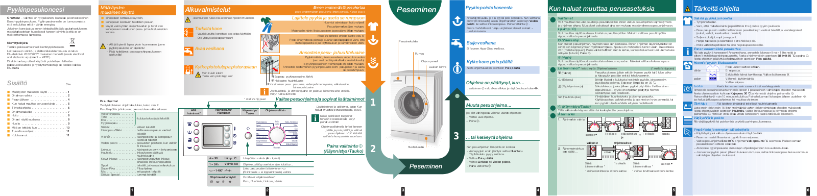 Bosch WAE28460SN User Manual