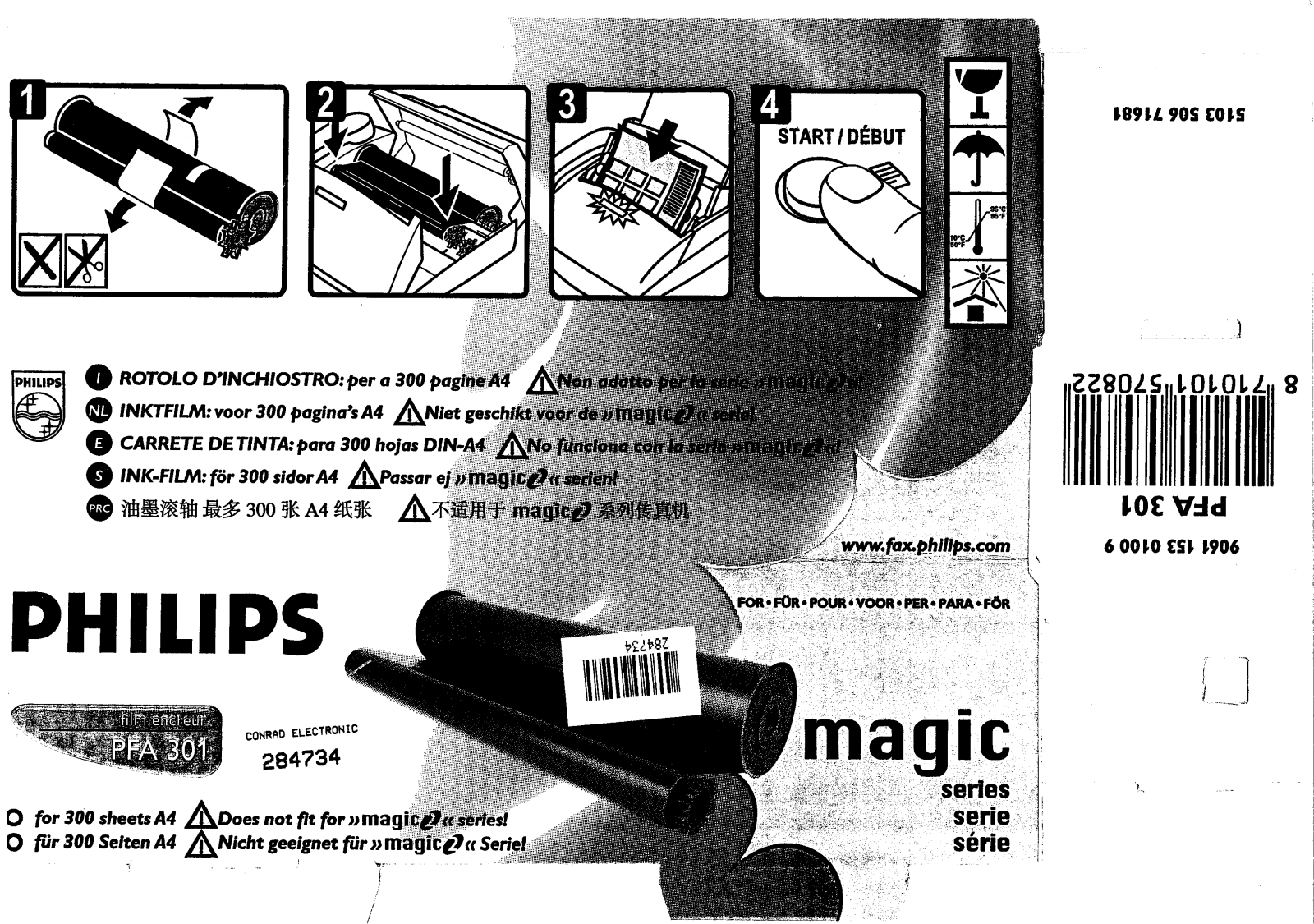 Philips Magic Series User manual