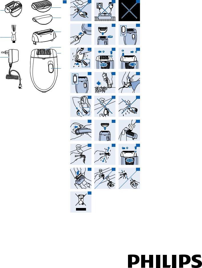 PHILIPS HP6509 User Manual