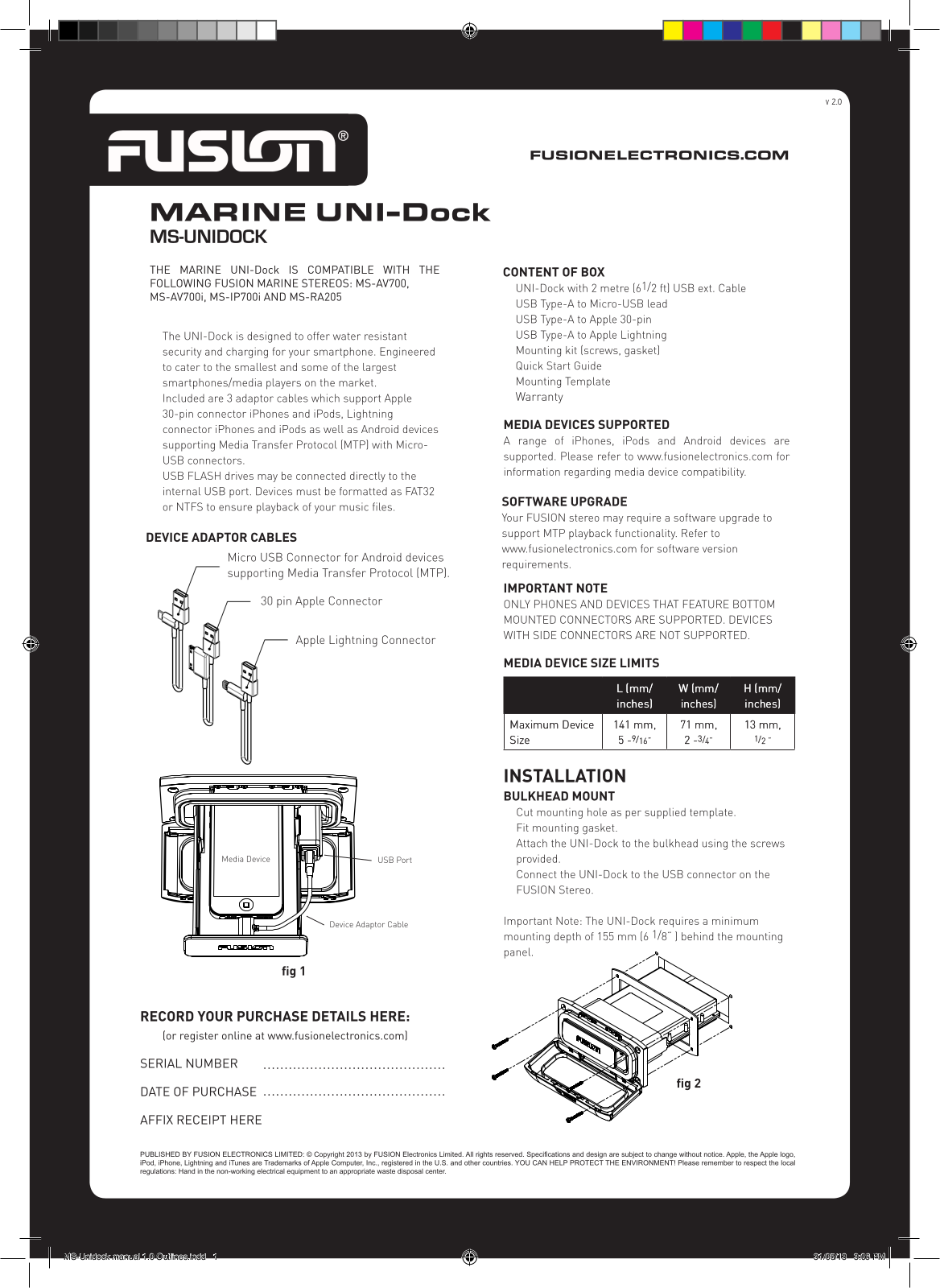 Fusion MS-UNIDOCK User Manual