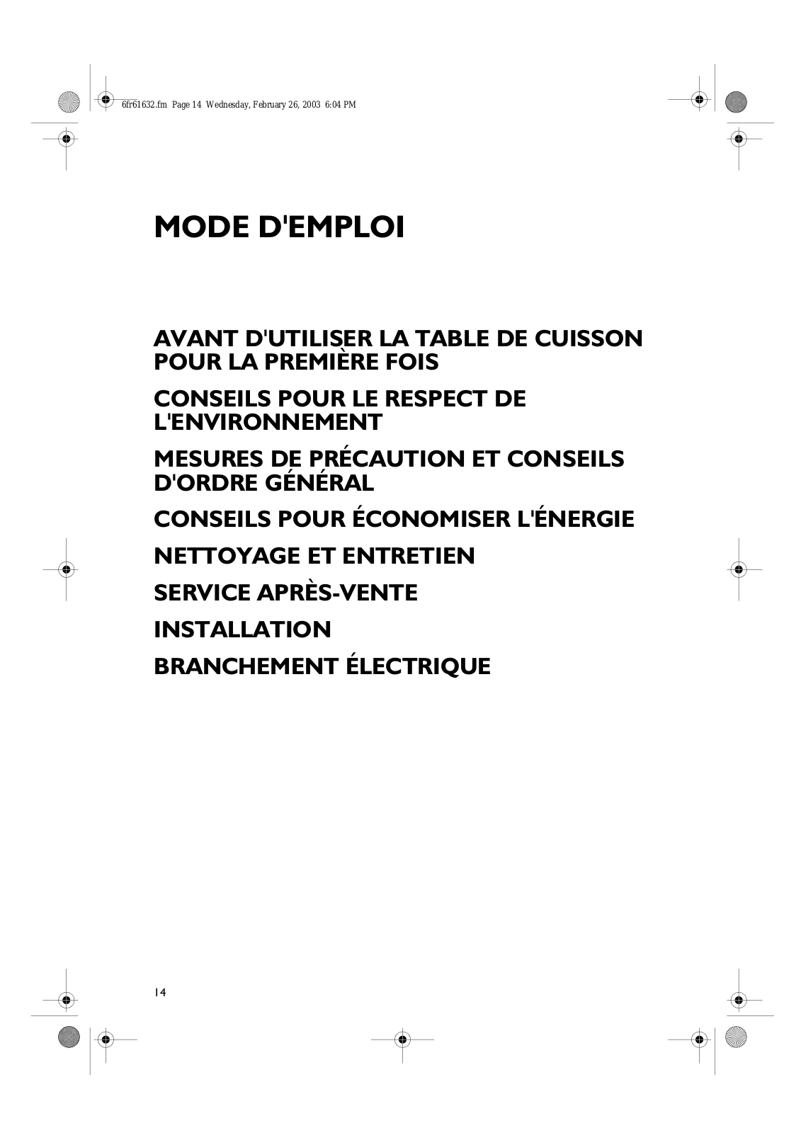 Whirlpool AWO 9565 INSTRUCTION FOR USE