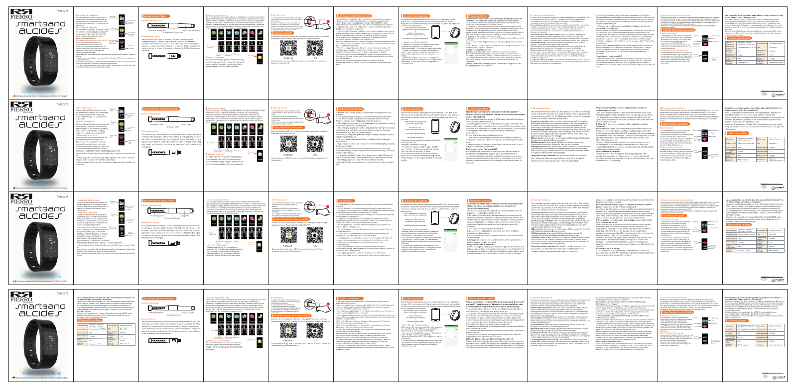 imperii electronics SmartBand Alcides Instruction Manual