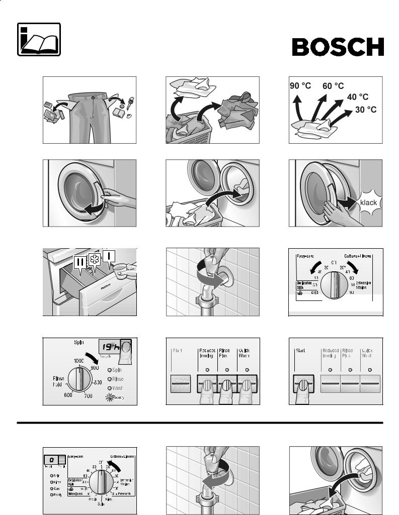 Bosch WFO2050AU User Manual