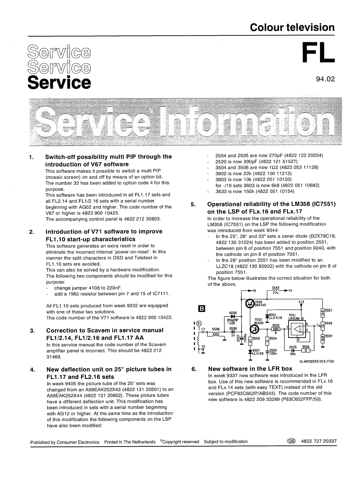 PHILIPS FL Service Manual