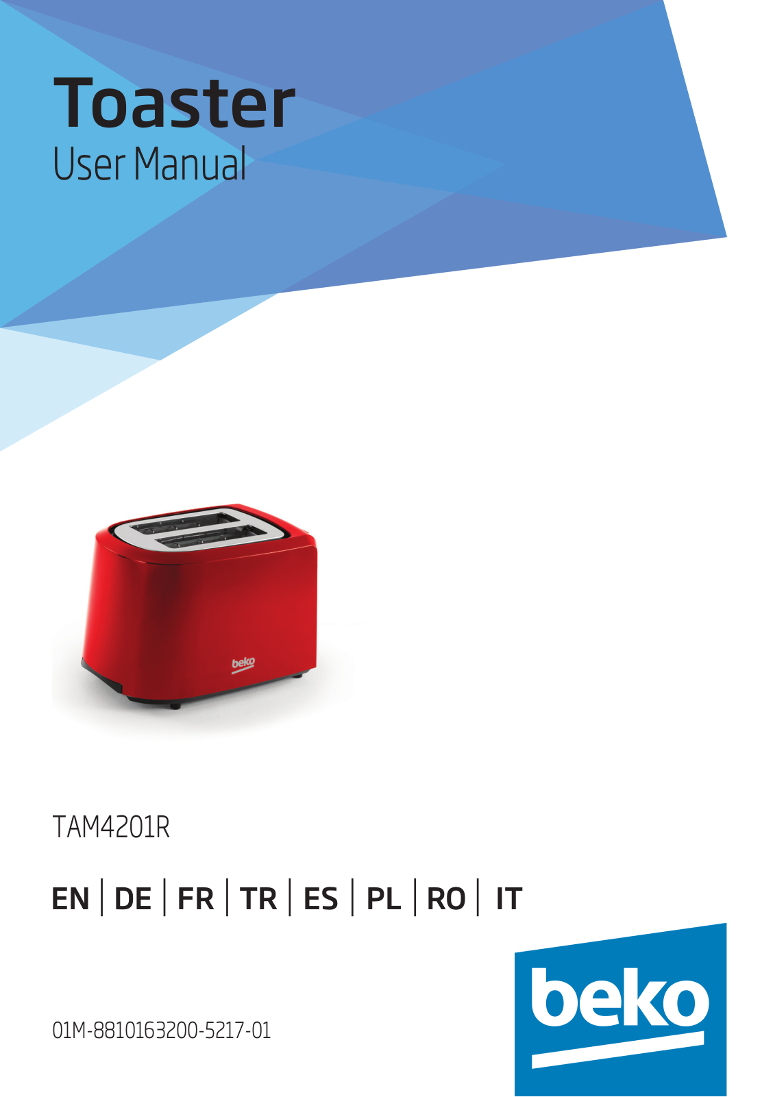 Beko TAM4201R User manual