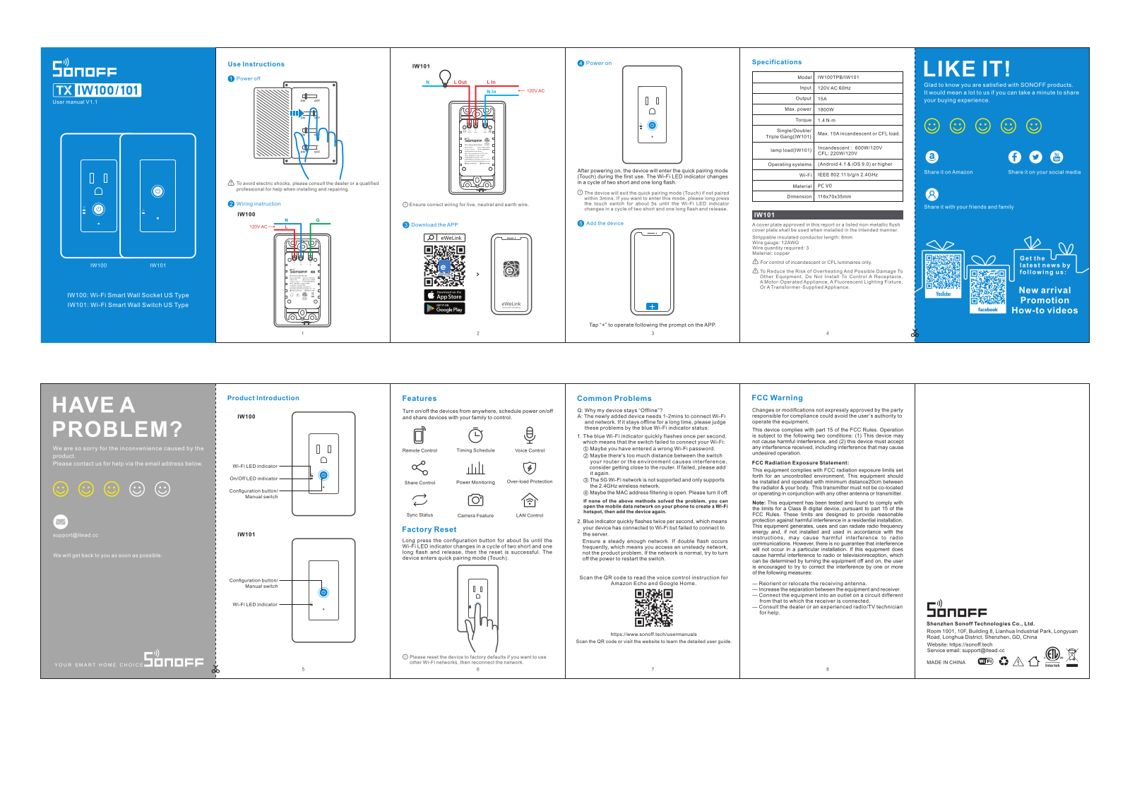 Sonoff Technologies IW101 User Manual - ManualMachine.com
