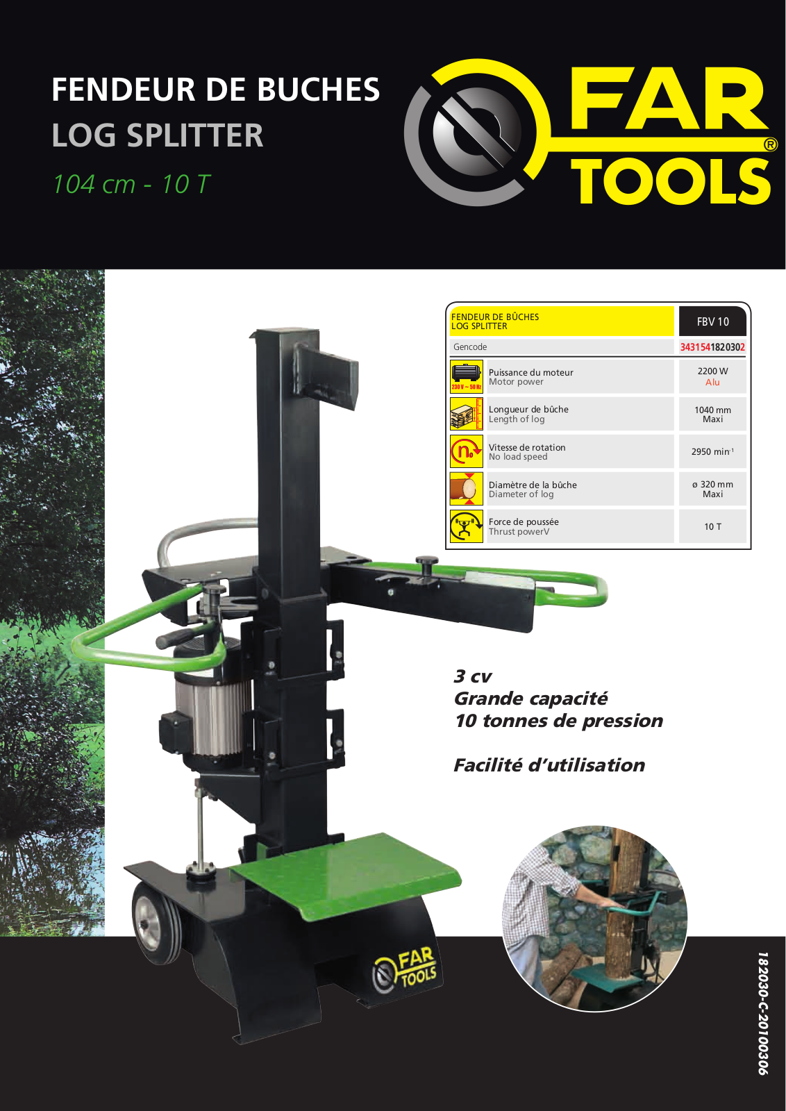 FARTOOLS FBV 10 User Manual