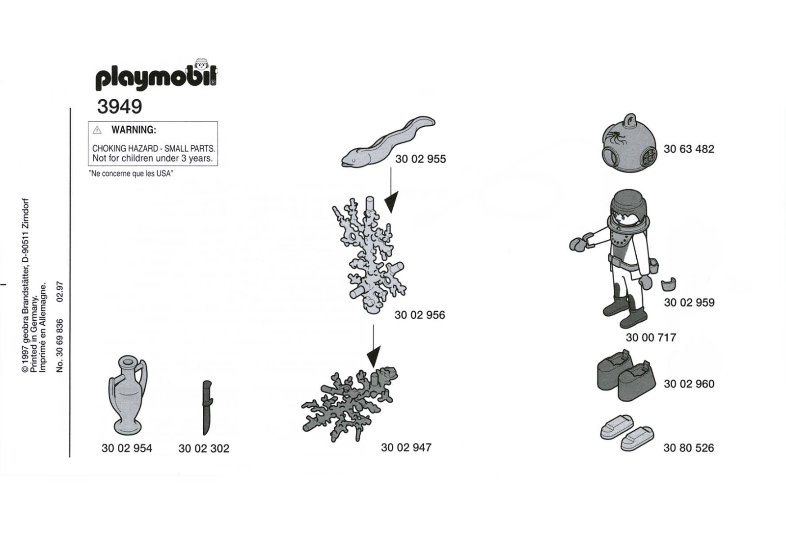 Playmobil 3949 Instructions