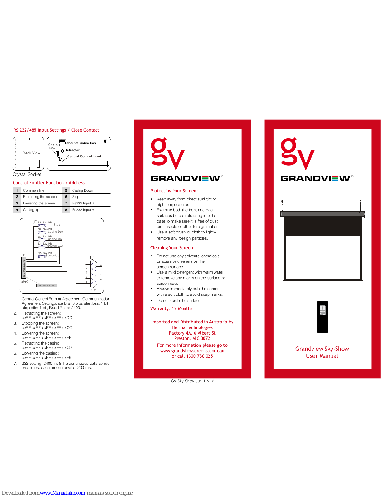 Grandview Sky-Show User Manual - ManualMachine.com