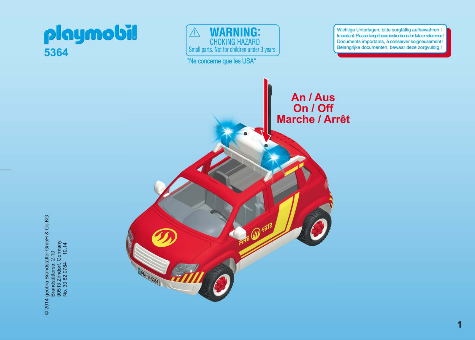 Playmobil 5364 Instructions