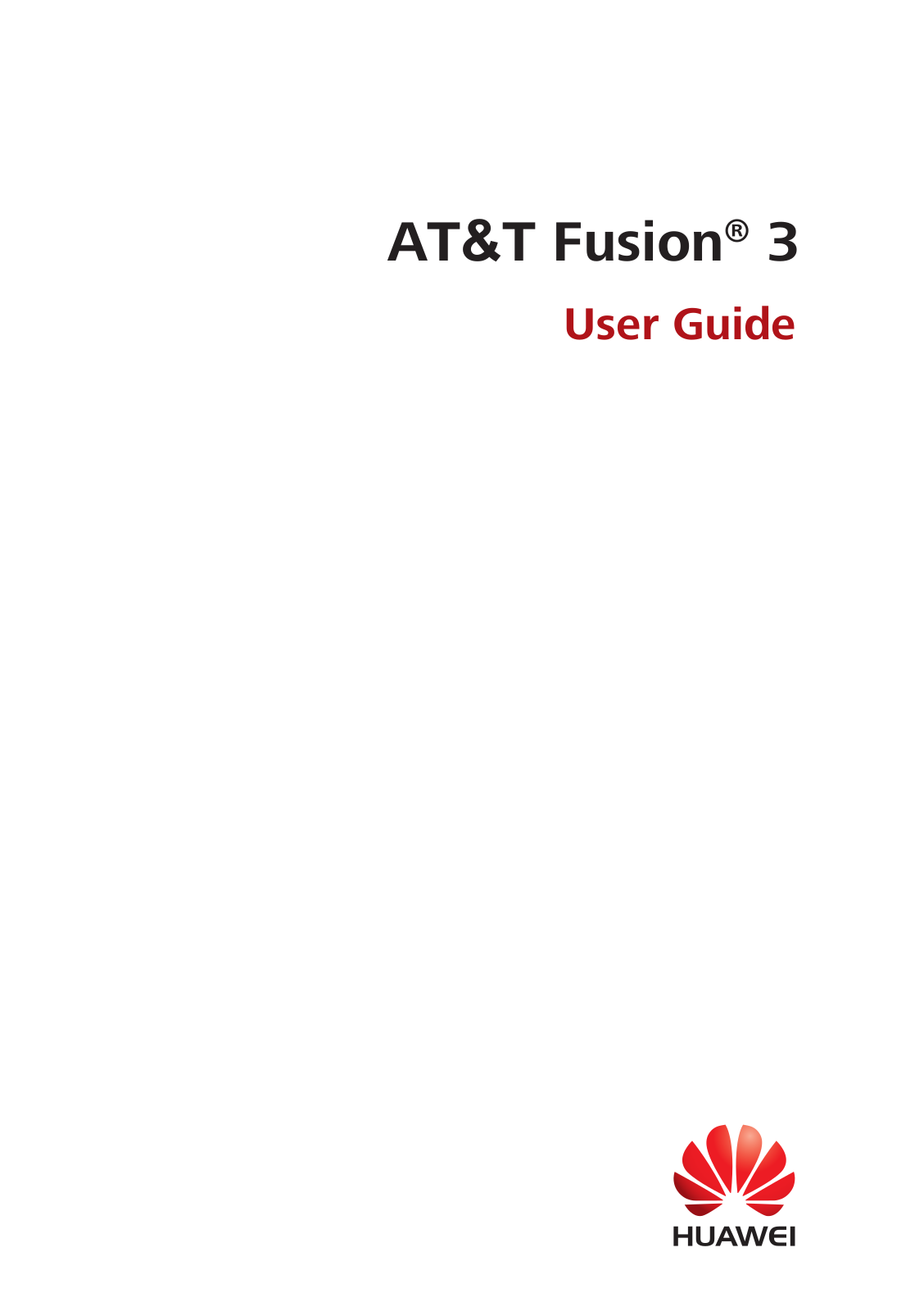 Huawei Fusion 3 Operation Manual