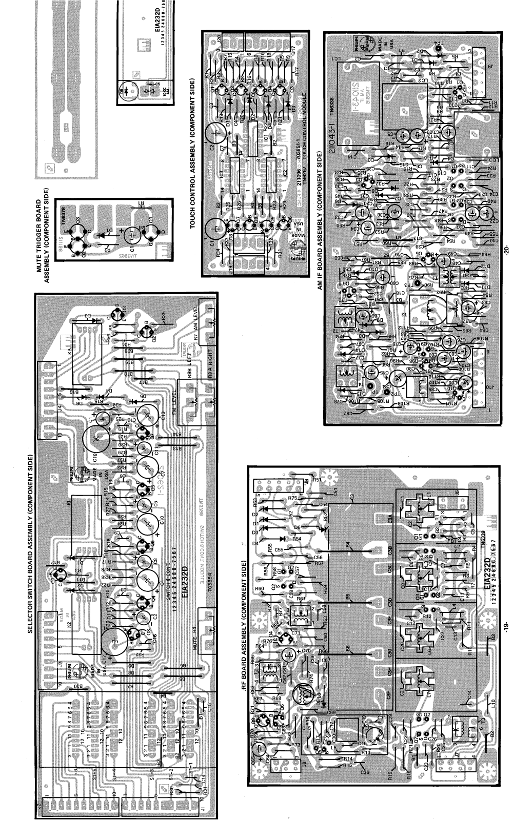 PHILIPS AH 572, AH 578, AH 673, AH977, 22AH673 Service Manual