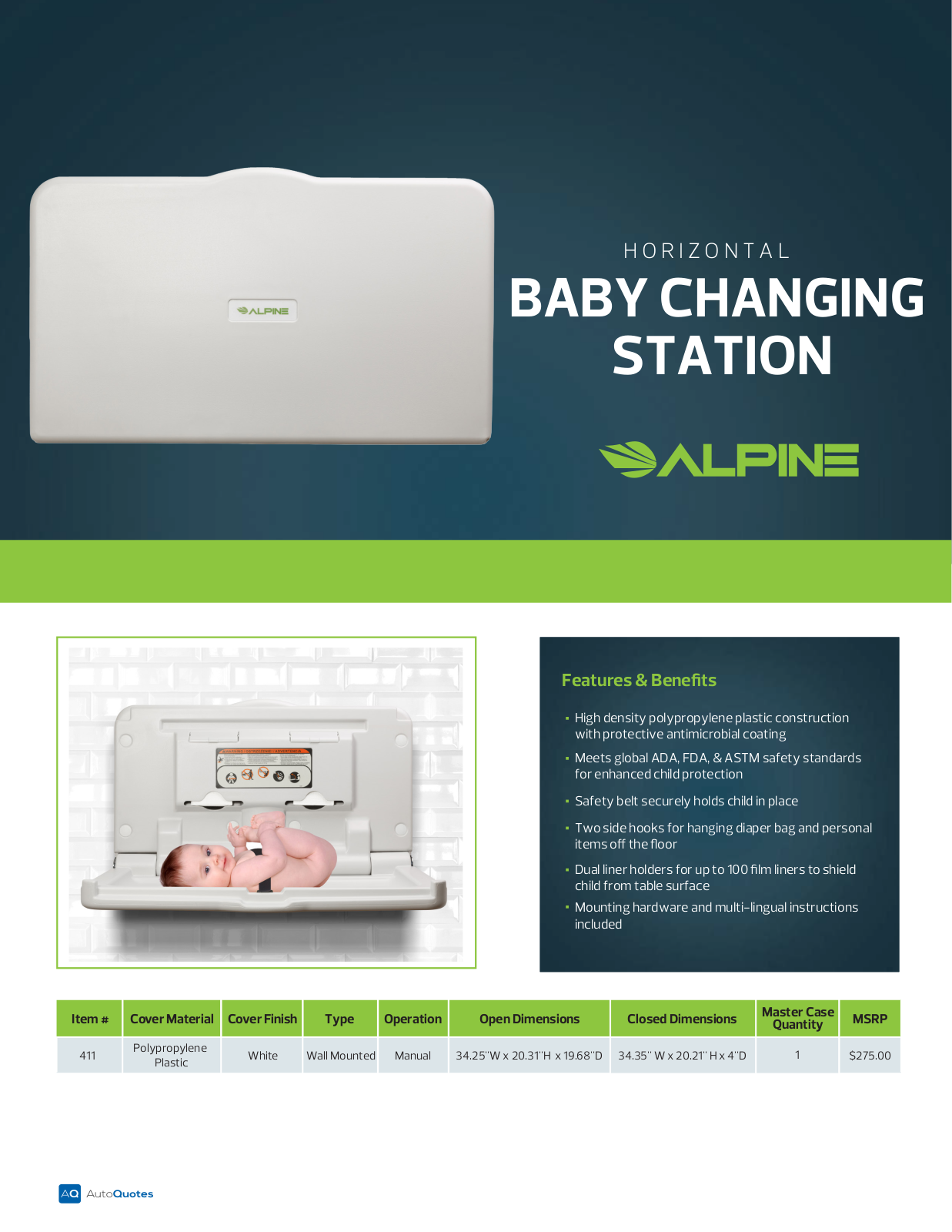 Alpine Industries APPN1079 Specifications - ManualMachine.com