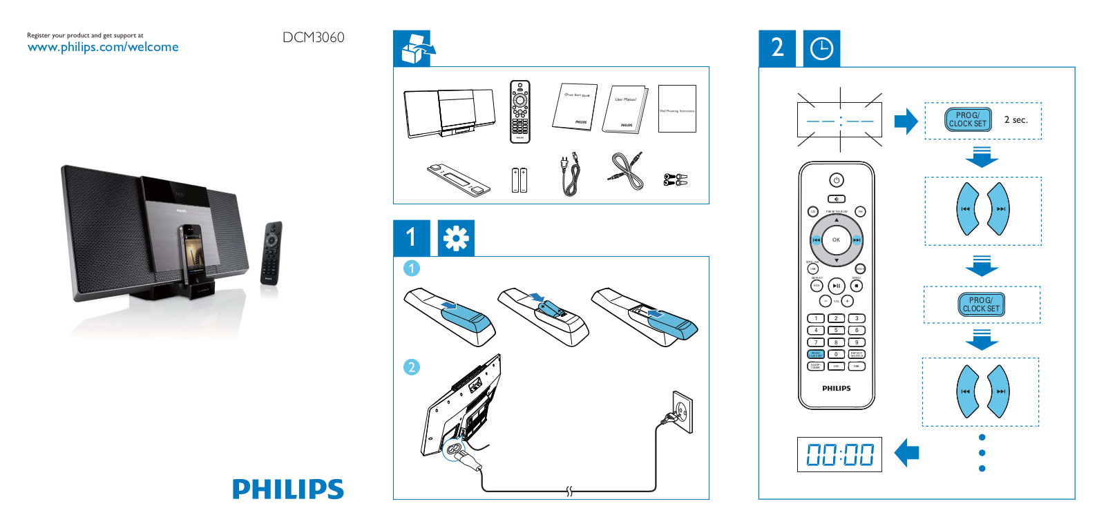 Philips DCM3060 User Guide