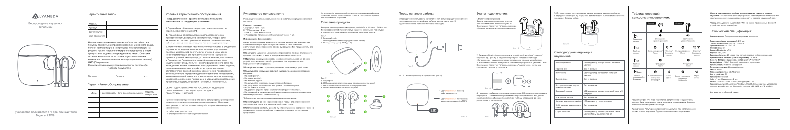 Lyambda LTW9 User guide - ManualMachine.com