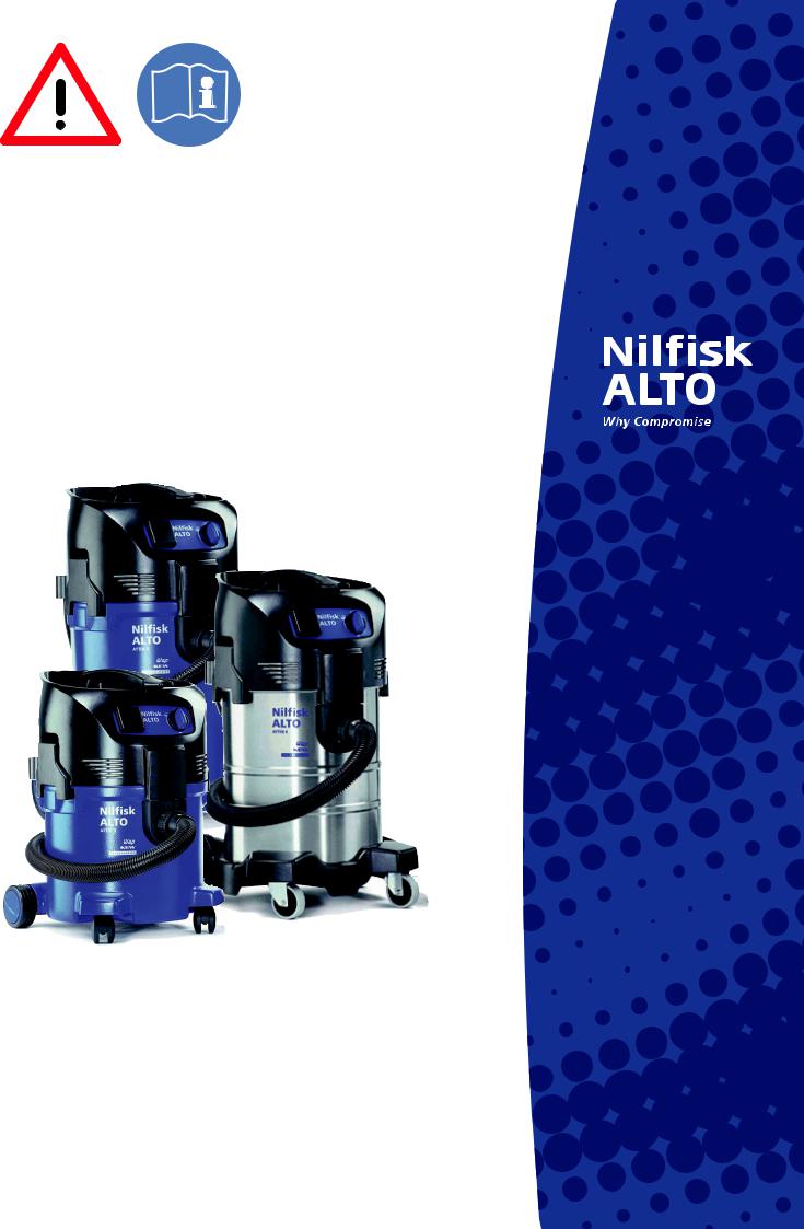 Nilfisk ATTIX 50, ATTIX 40 INOX, ATTIX 30 Manual