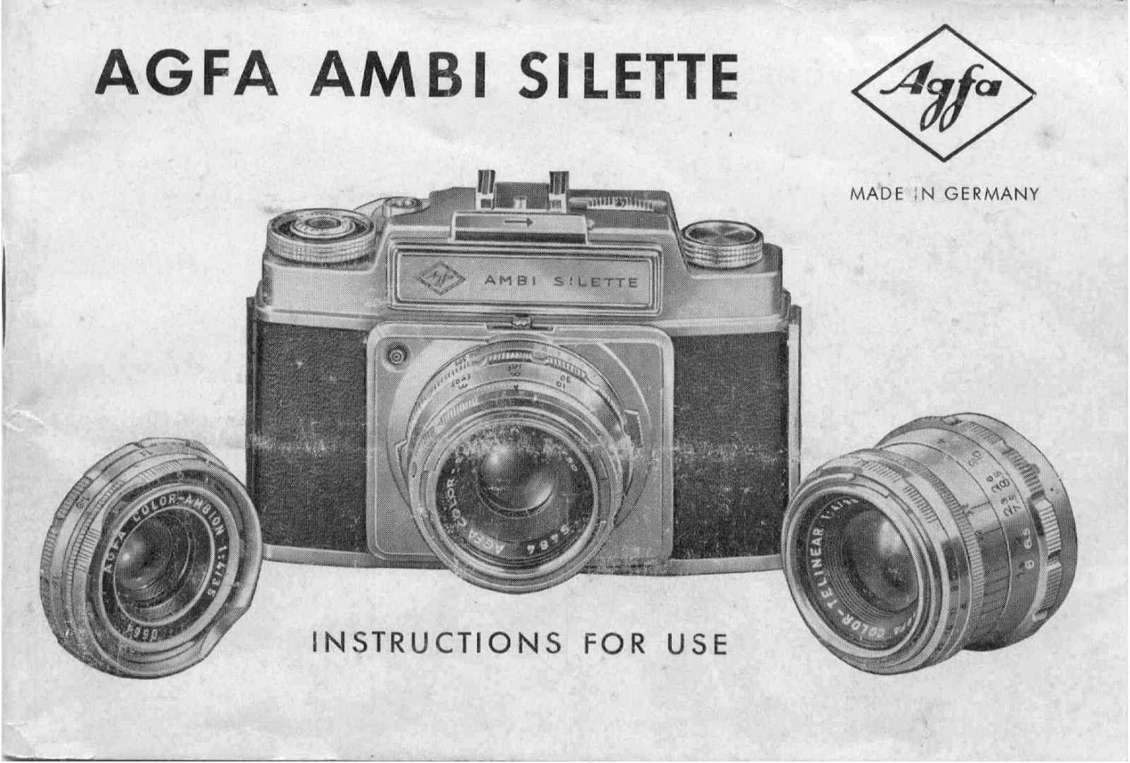 AGFA Ambi Silette User Manual