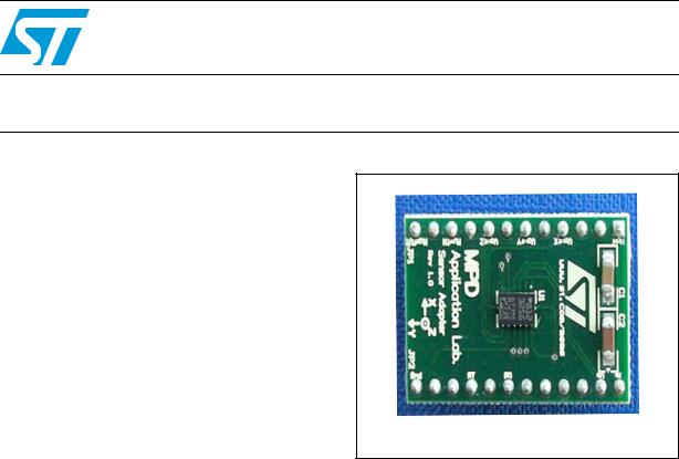 ST MKI020V1 User Manual