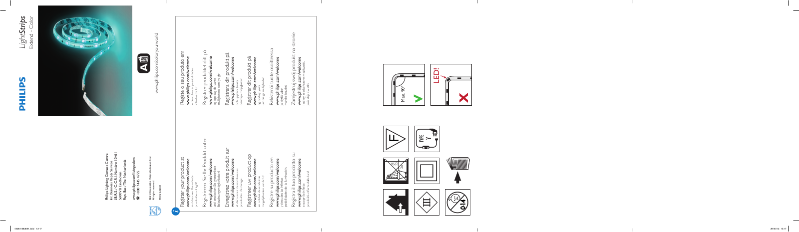 Philips 70978/55/PH, 70980/55/PH, 70979/55/PH User Manual