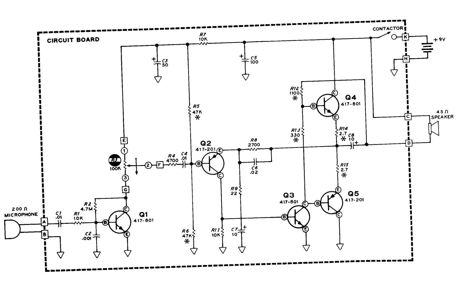 Heath Company GD-1024 Schematic