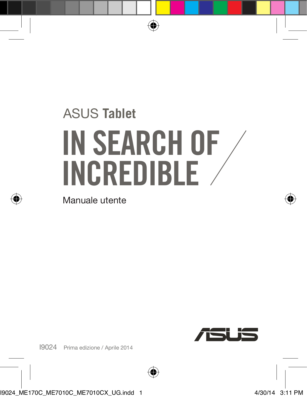 ASUS i9024 User Manual