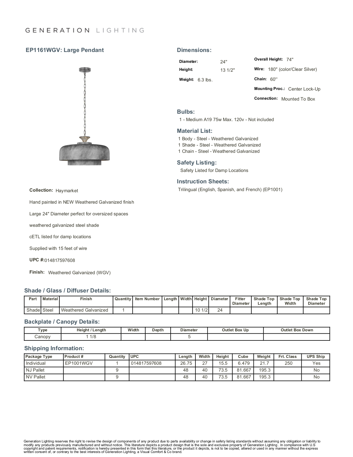 ED Ellen DeGeneres EDGG1002 Specifications - ManualMachine.com